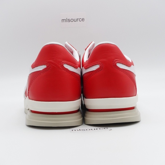 NEW Size 11 Men's Onitsuka Tiger Tiger Corsair EX Leather Platform Sneakers Red - Picture 6 of 8
